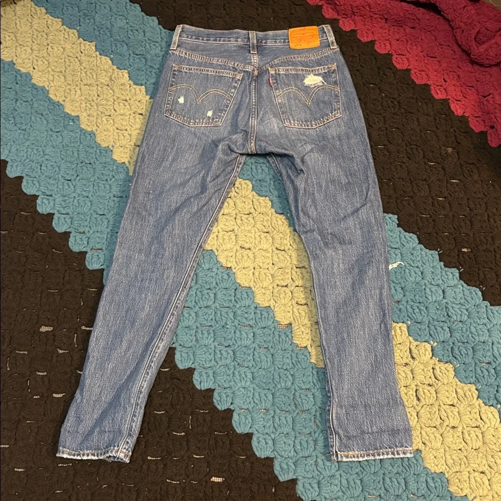 Distressed Levi’s Premium 501 S - Picture 3 of 13